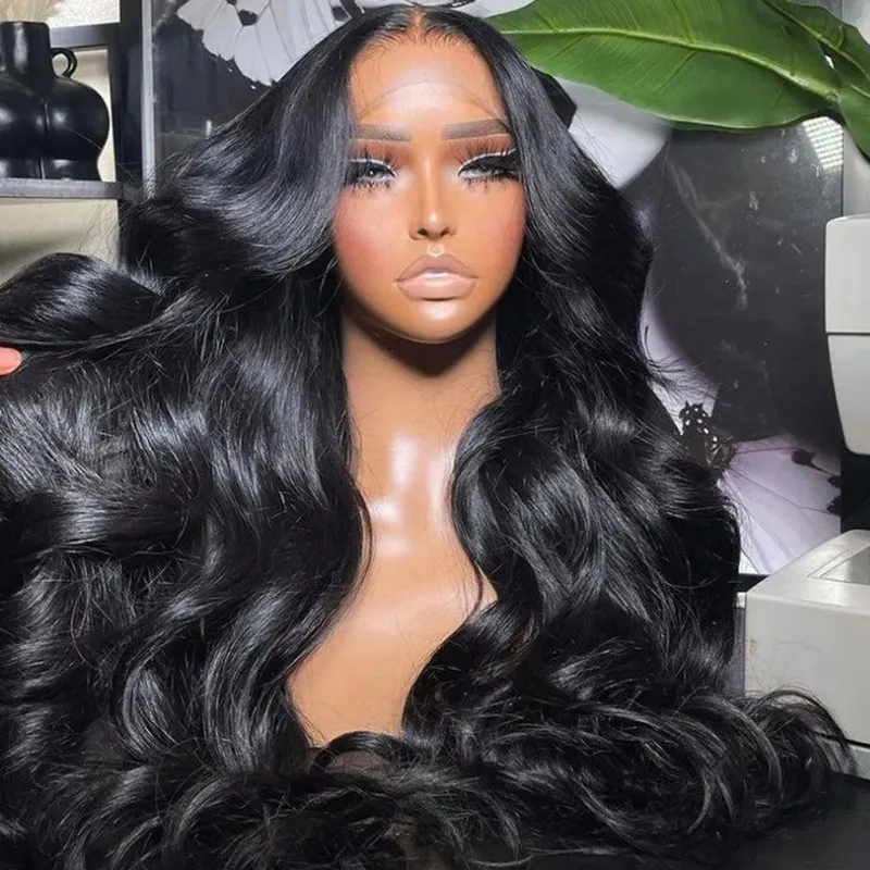 IBH Lace Wigs 250% Density Wear & Go Body wave Human Hair Lace closure Wigs