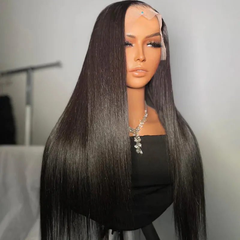 IBH Mink Straight Brazilian Virgin Hair Lace Frontal Wig With HD undetected lace