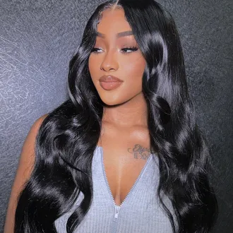 IBH Lace Wigs 250% Density Wear & Go Body wave Human Hair Lace Frontal Wigs