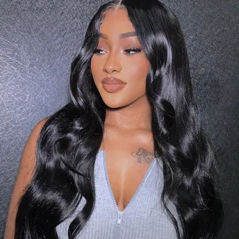 IBH Lace Wigs 250% Density Wear & Go Body wave Human Hair Lace Frontal Wigs