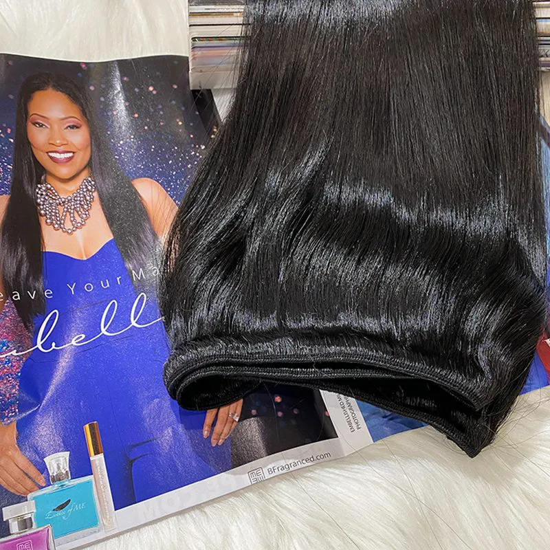 IBH Brazilian hair straight bundles with best quality straight raw hair vendors- Natural Striaght