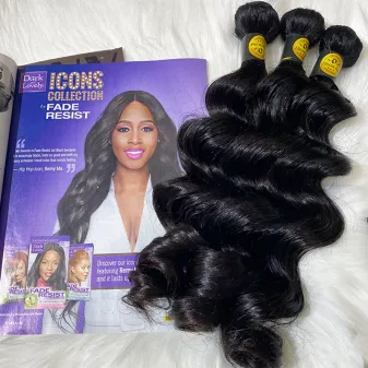 IBH Brazilian hair best hair vendors 2021 has wholesale virgin hair factory-Loose wave