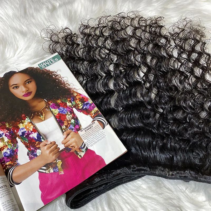 IBH Brazilian hair top quality hair vendors offer to hair salon with perfect hair design-Deep wave