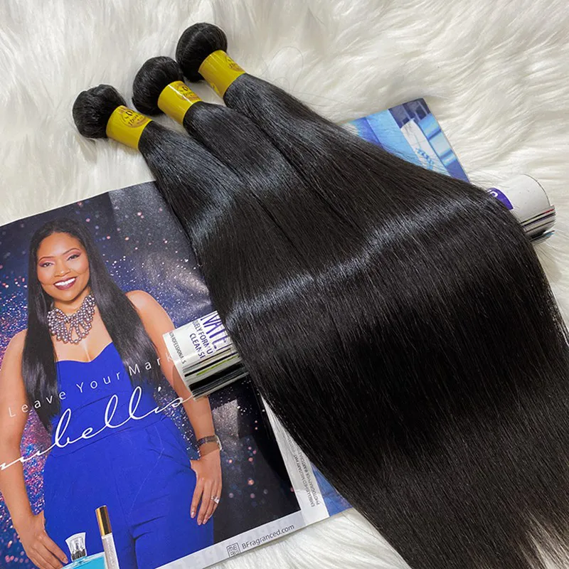 IBH Malaysian hair straight bundles is best straight hair bundles offer to hair straightening store- straight