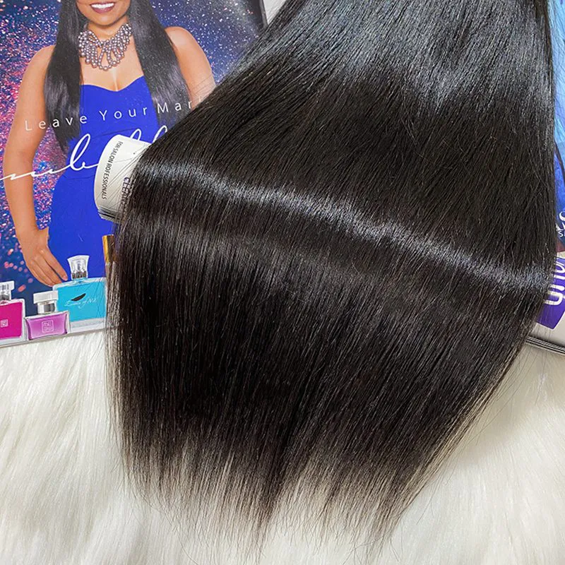 IBH Malaysian hair straight bundles is best straight hair bundles offer to hair straightening store- straight