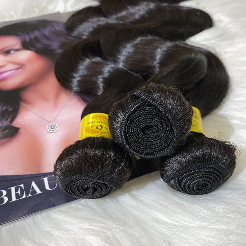 IBH Malaysian hair wavey bundles with wholesale hair weave vendors offer hair to weave salons and weave shop- body wave