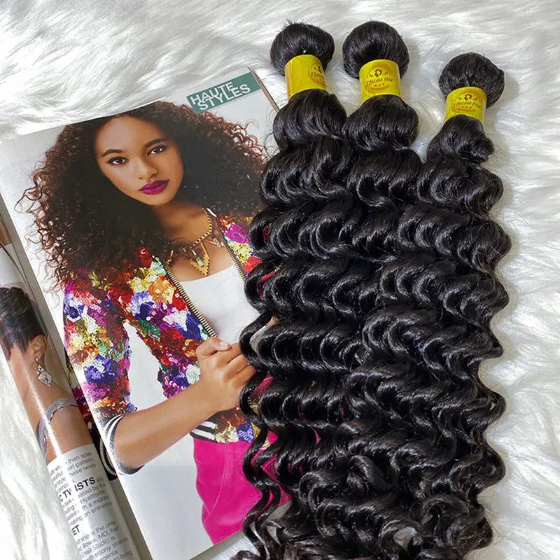 IBH Malaysian hair is raw malaysian hair vendors offer to hair studio - deep wave