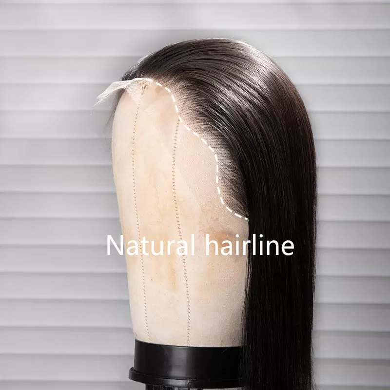 IBH Brazilian Straight Hair 13x4 HD Lace frontal Free Part Unprocessed Human Hair